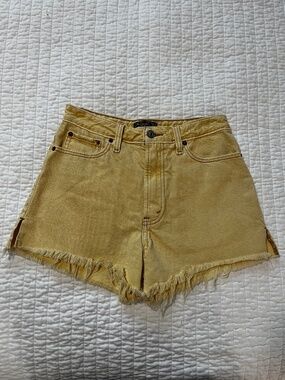 Abercrombie & Fitch High Rise Girlfriend Jean Short